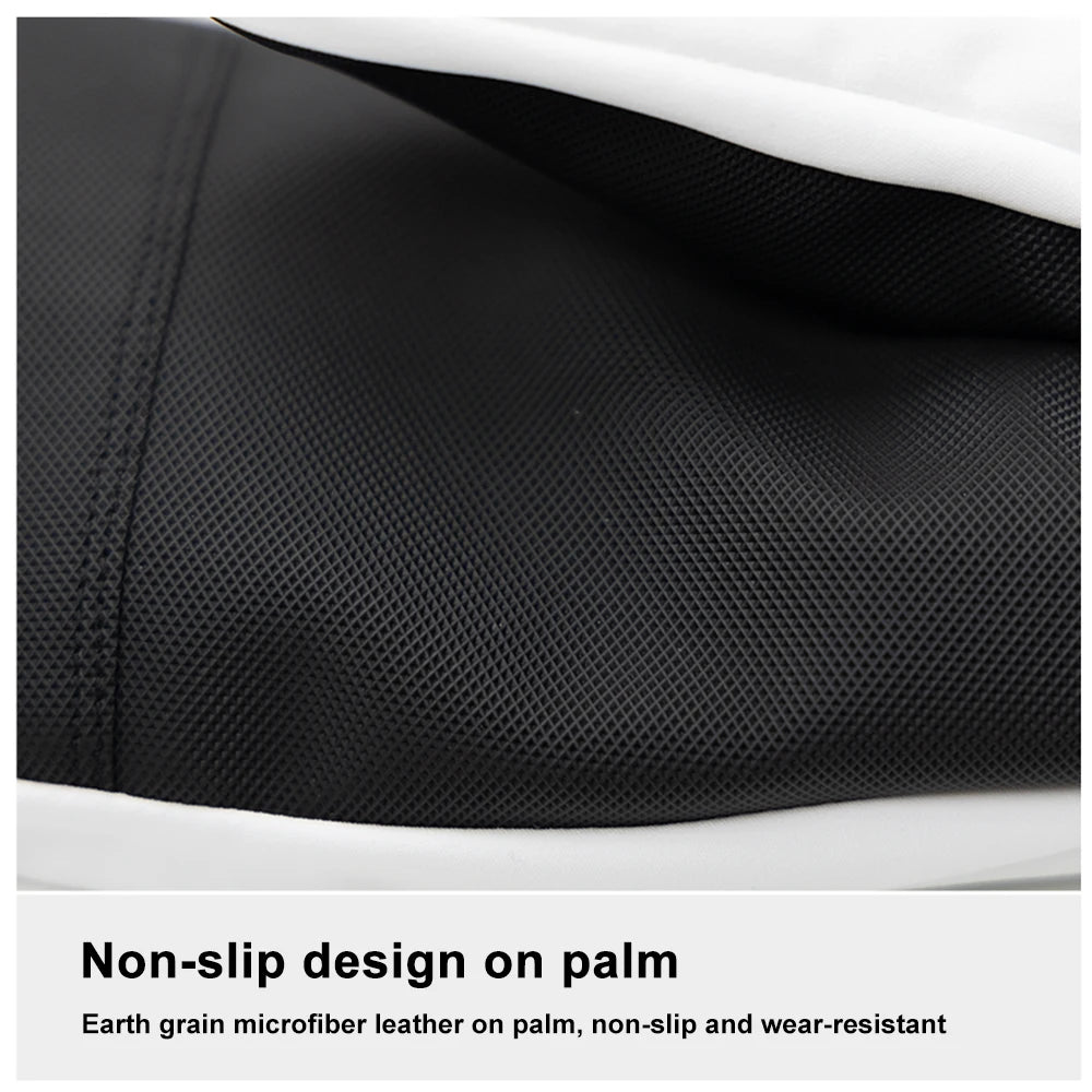 Waterproof Thermal Ski Gloves with Anti-Slip Palm and Adjustable Wrist Strap – Unisex Winter Snow Mittens