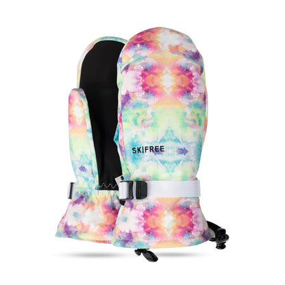 Waterproof Thermal Ski Gloves with Anti-Slip Palm and Adjustable Wrist Strap – Unisex Winter Snow Mittens