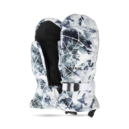 Waterproof Thermal Ski Gloves with Anti-Slip Palm and Adjustable Wrist Strap – Unisex Winter Snow Mittens