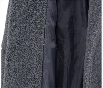 Manteau en laine Willa | Mi-long, coupe décontractée