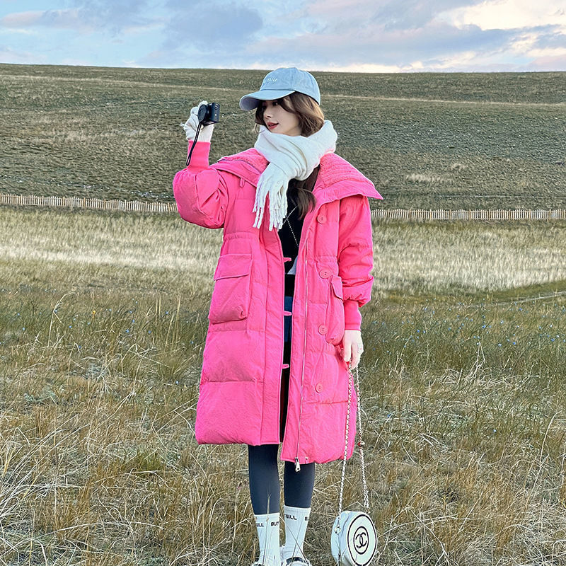 Wina Long Coat | Oversized Quilted Cotton