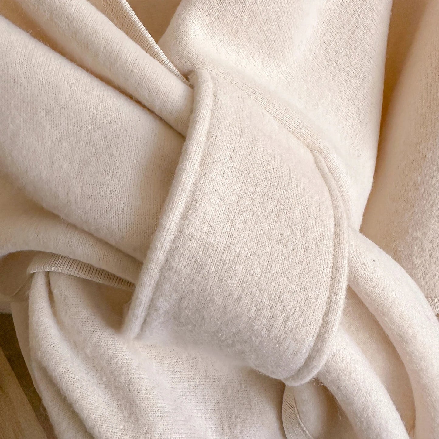 Wina Poncho | Draped Cape with Knot Detail