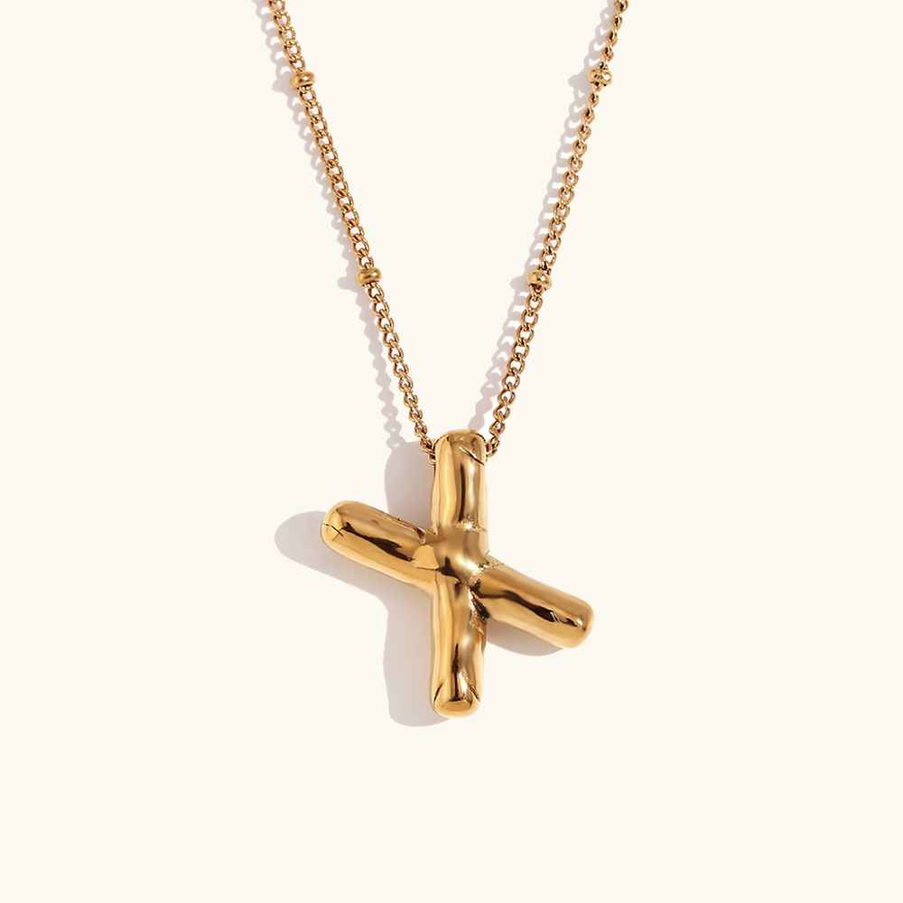 Variant image for Collier Femme Personnalisé Or 18K Taille Unique Acier Inoxydable-24