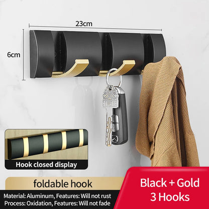 Yumi Towel Rack | Nail-Free, Space-Saving Design
