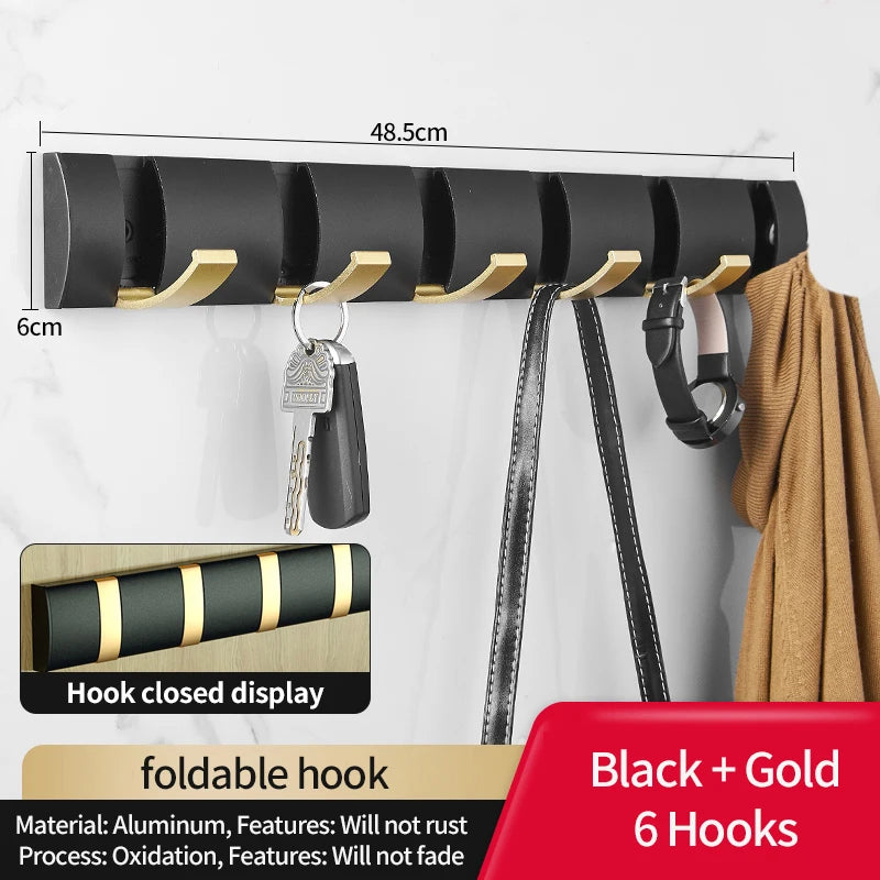 Yumi Towel Rack | Nail-Free, Space-Saving Design