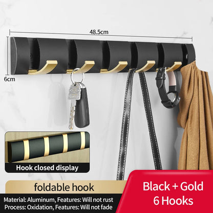 Yumi Towel Rack | Nail-Free, Space-Saving Design
