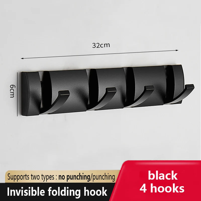 Yumi Towel Rack | Nail-Free, Space-Saving Design