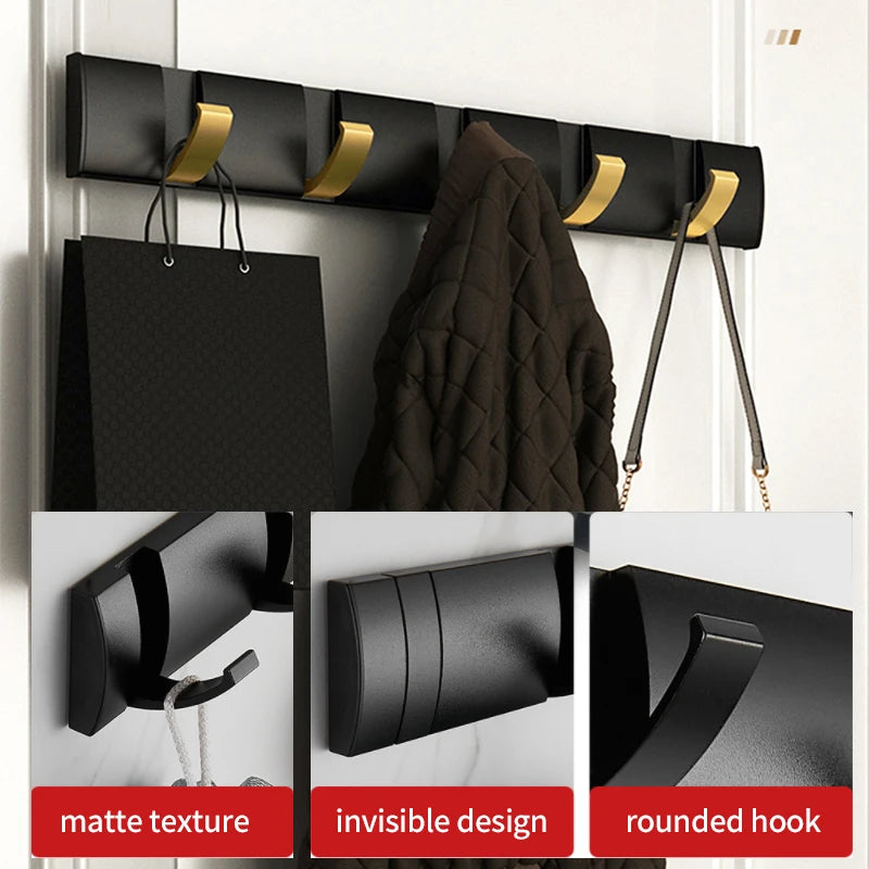 Yumi Towel Rack | Nail-Free, Space-Saving Design