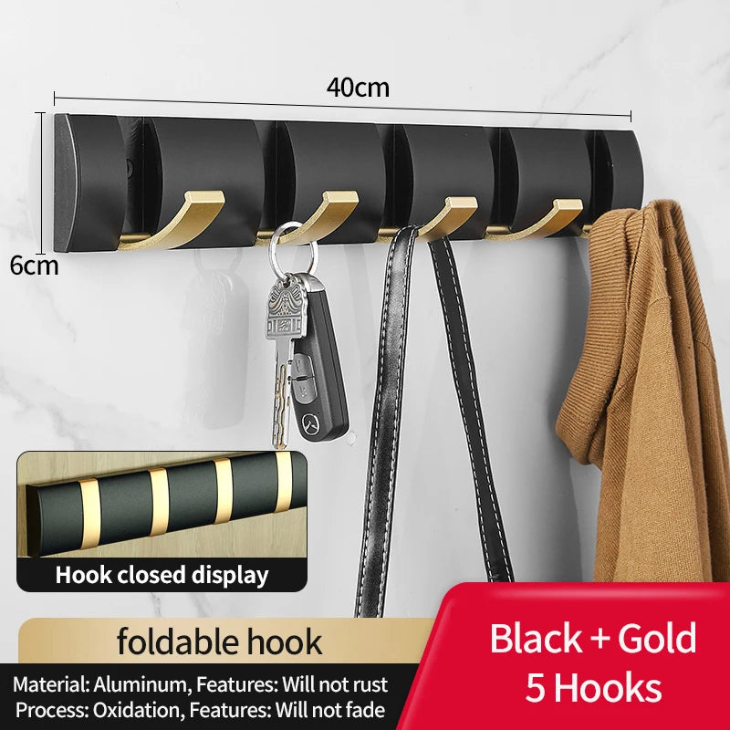 Yumi Towel Rack | Nail-Free, Space-Saving Design