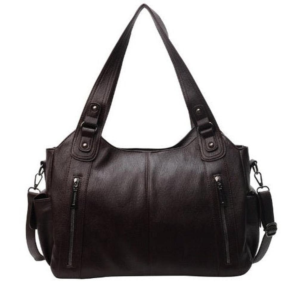 Sac Fourre-Tout Cuir Élégant pour Femme – Grand Espace de Stockage, Idéal pour le Travail et les Sorties
