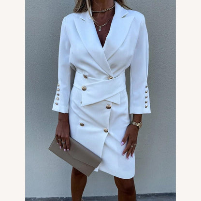 Women's Elegant Blazer Dress – Flattering Cut, Versatile Design, Soft Fabric, Available in S, M, L, XL