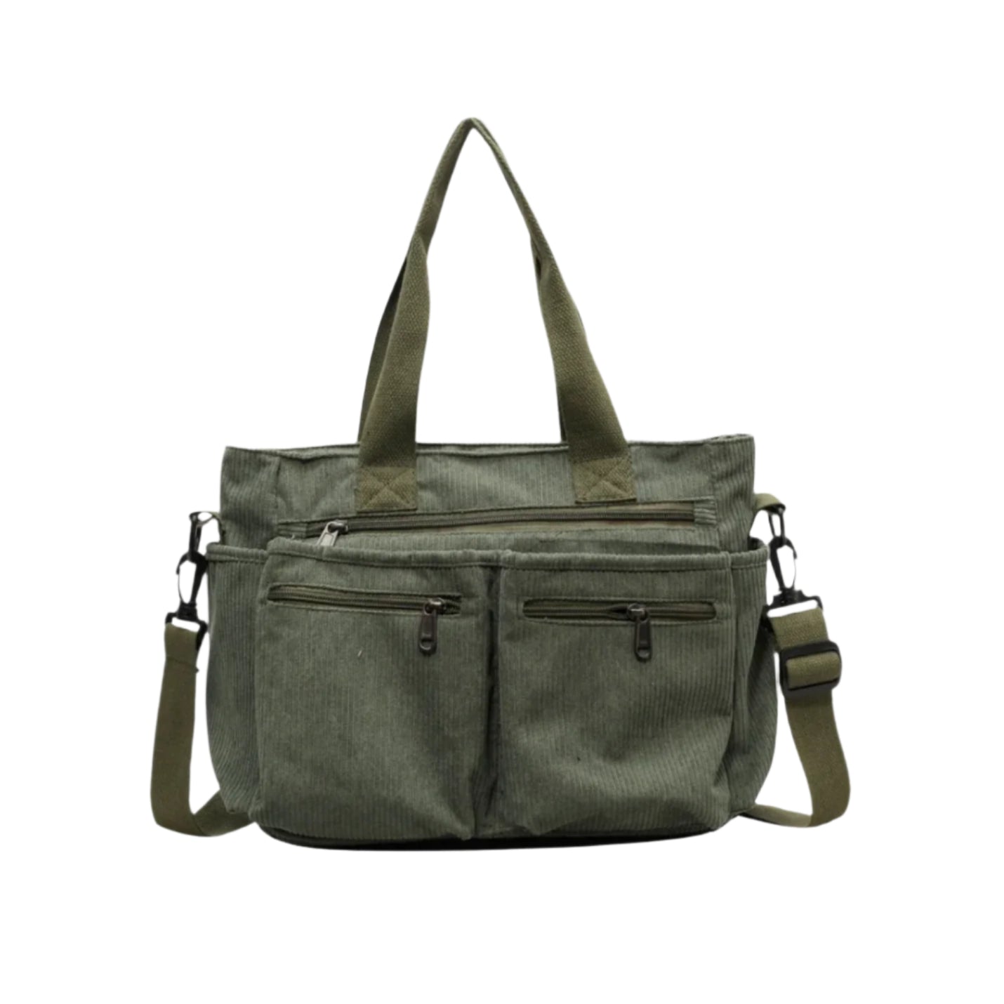 Soft Velvet Shoulder Bag for Women – Large Capacity, Practical Pockets, Multifunctional Design, Ideal for Outings and Travel