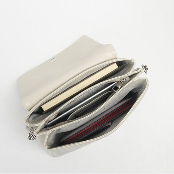 Women's PU Shoulder Bag – 31x20x13 cm, Elegant and Practical for Outings and Travel