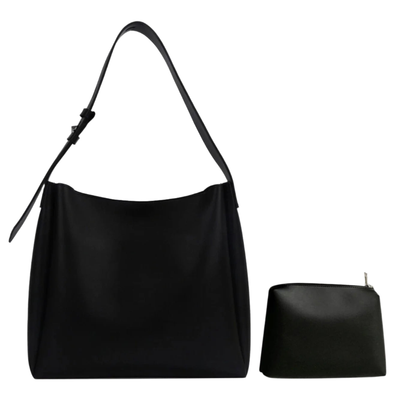 Elegant Women's Faux Leather Handbag with Adjustable Shoulder Strap – Practical and Chic Tote Bag