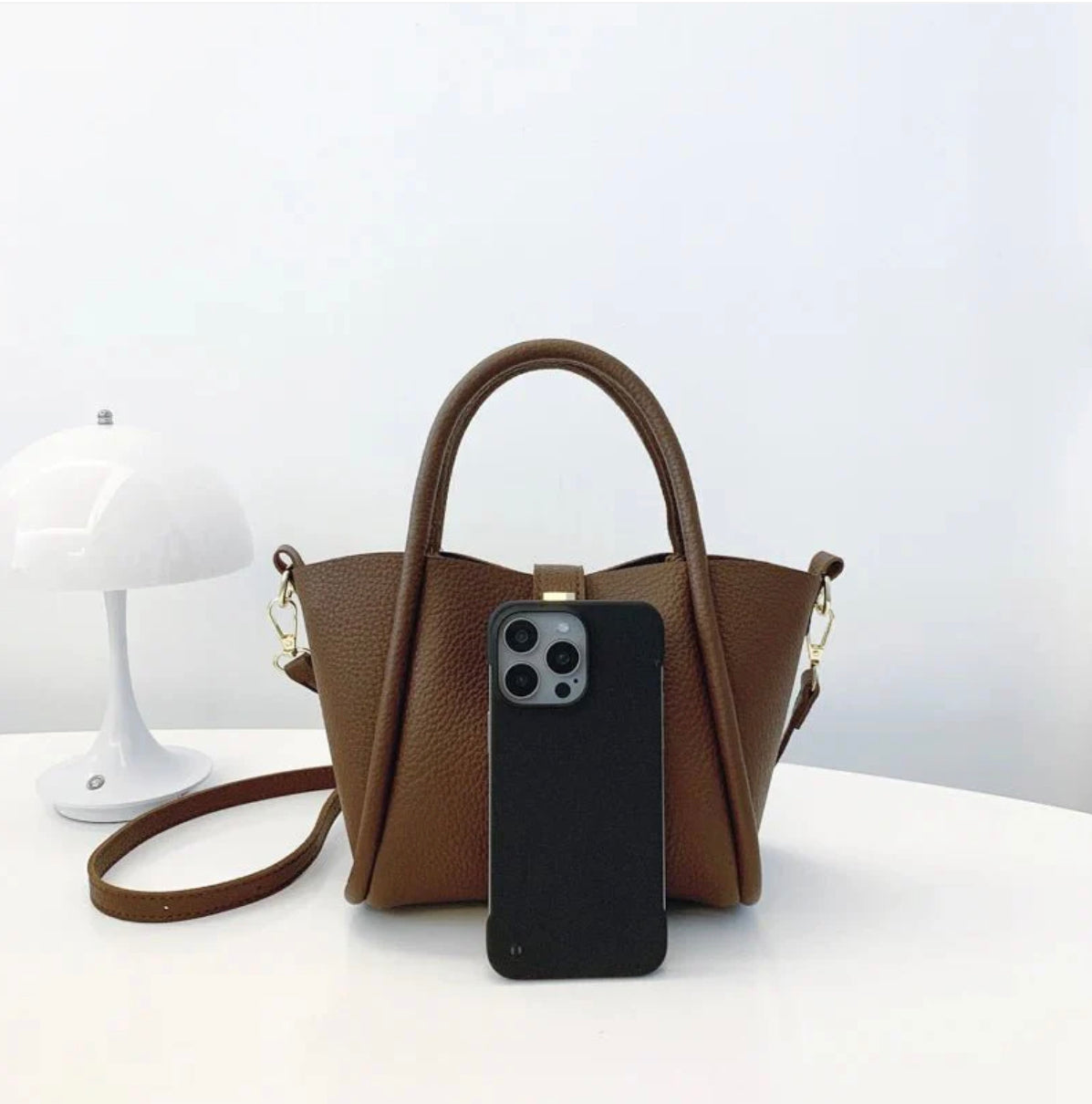 Mini Women's Crossbody Bag in Synthetic Leather – Elegant and Practical with Adjustable Strap, Ideal for Casual Outings