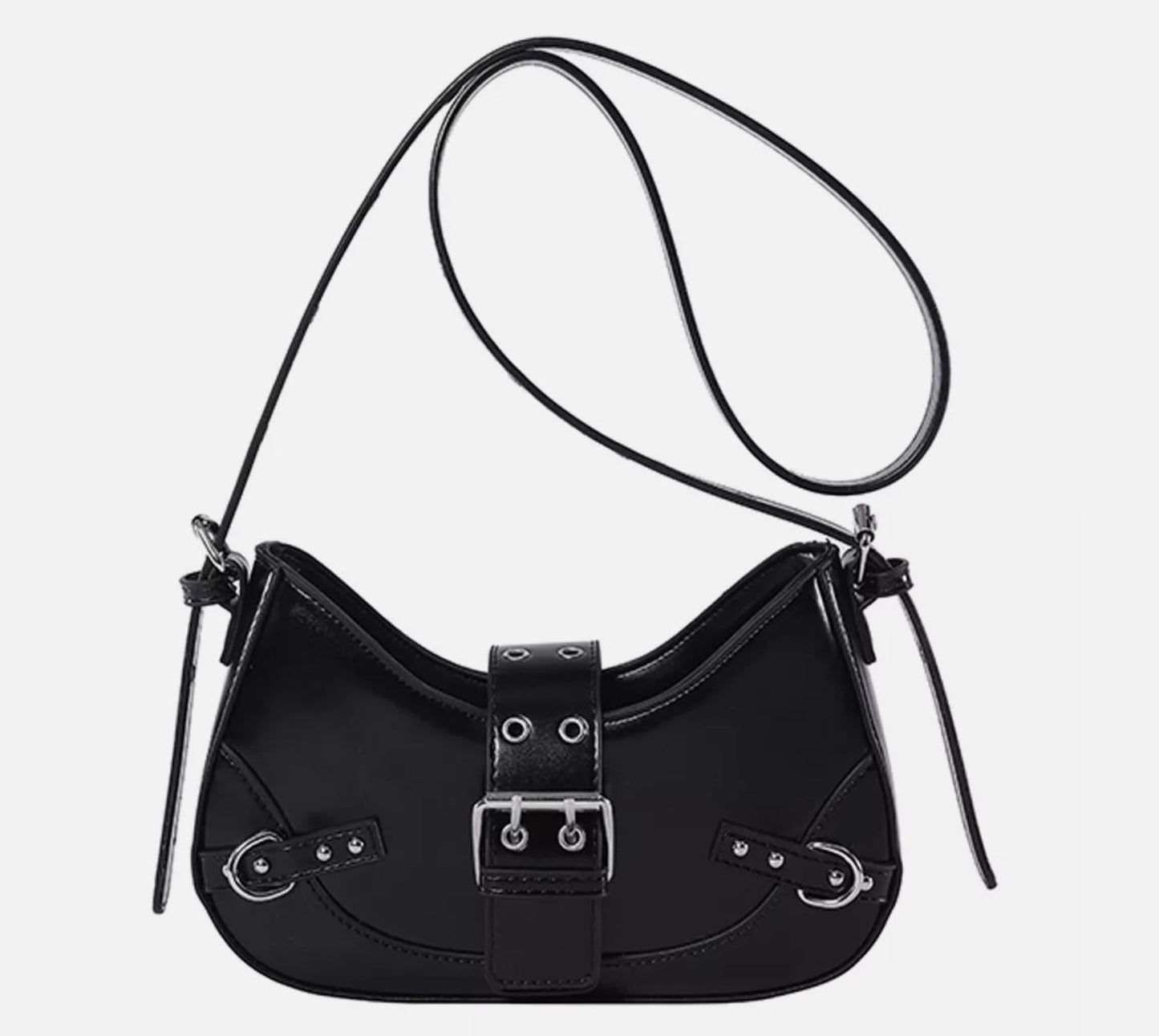 Glamorous Leather Handbag for Women – Elegant Shoulder Bag, 5 Colors Available, 24x15x6 cm