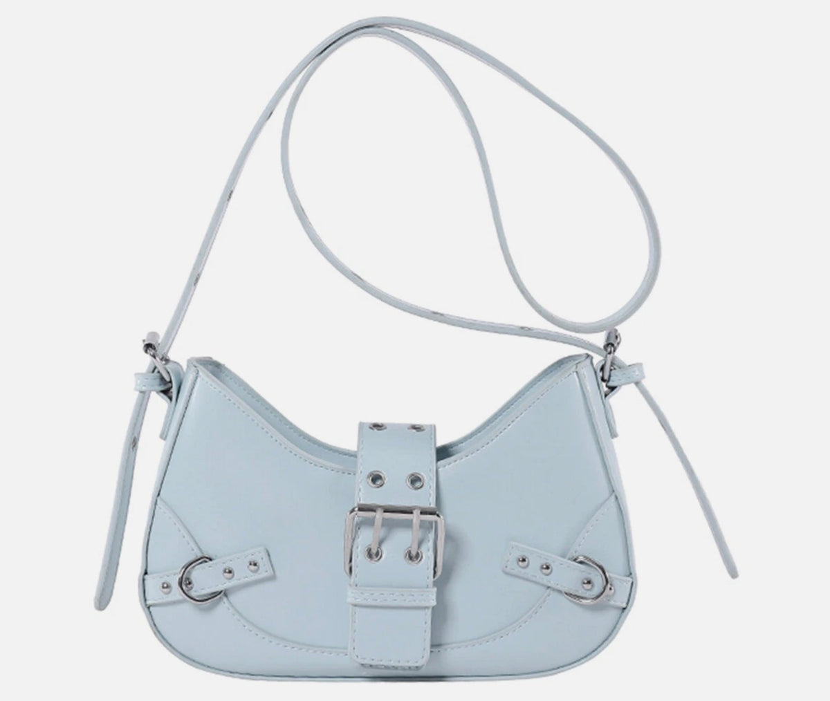 Glamorous Leather Handbag for Women – Elegant Shoulder Bag, 5 Colors Available, 24x15x6 cm