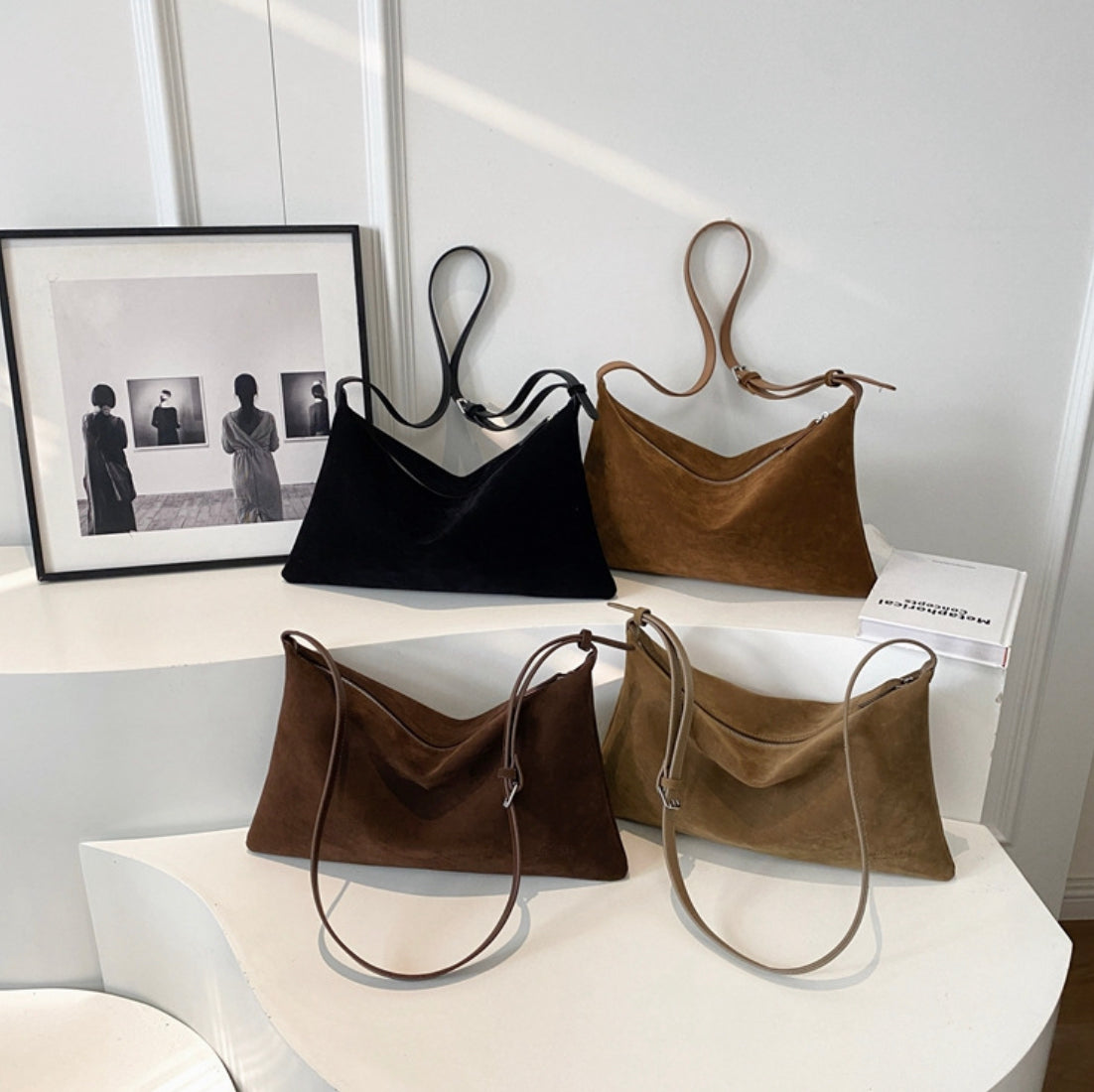 Sac à Main Femme en Cuir avec Bandoulière Ajustable – Élégant et Pratique pour Toutes Occasions