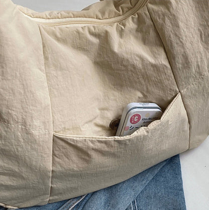 Women's leather handbag with removable shoulder strap – Elegant and practical, Black 30x25x15 cm