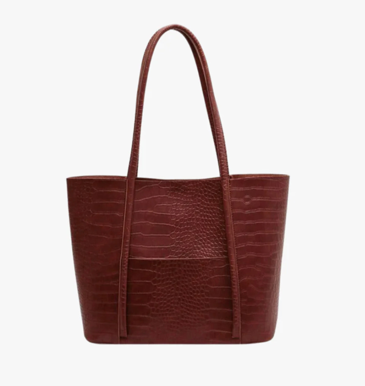 Sac à main en Croco Femme - Élégant et Pratique, Dimensions 38x28x13 cm, Intérieur Spacieux et Compartiments Organisés