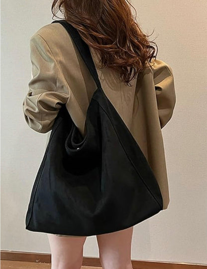 Women's leather handbag with removable shoulder strap – Elegant and practical, spacious interior, secure zipper closure