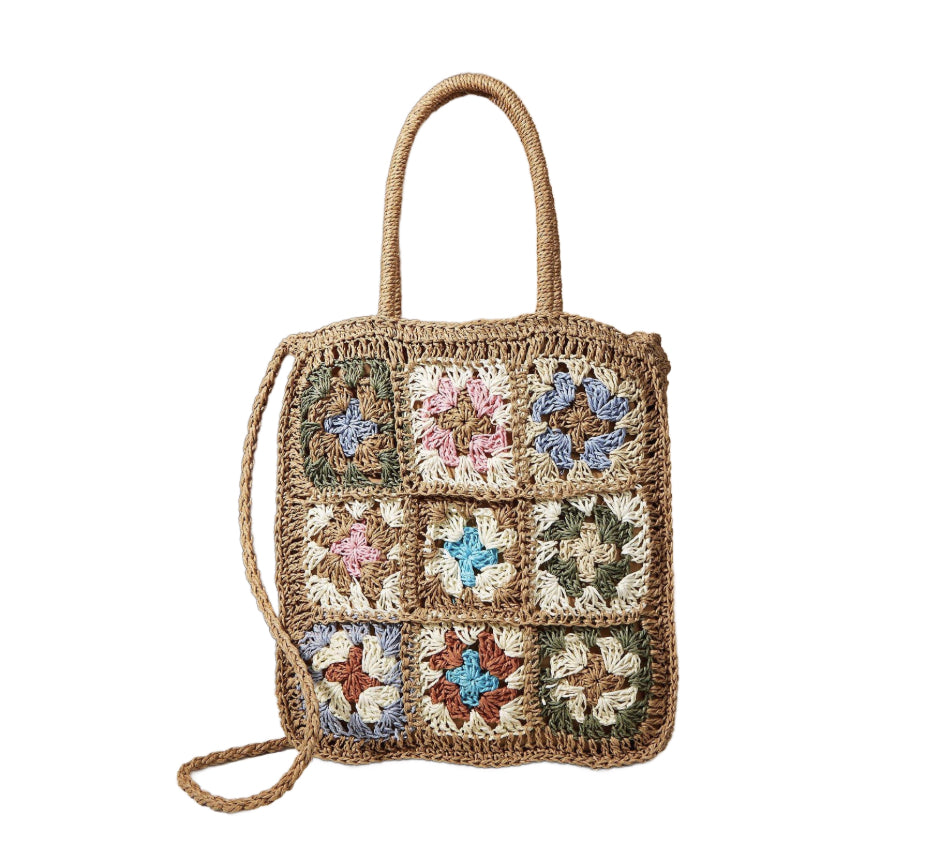 Bohemian Genuine Leather Bag for Women - Elegant Handbag with Spacious Compartments and Modern Design