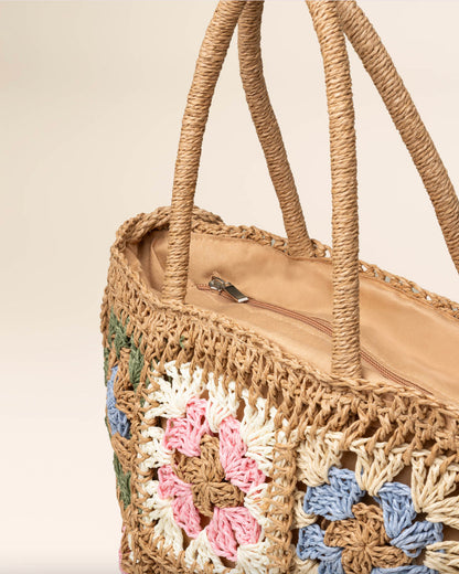 Bohemian Genuine Leather Bag for Women - Elegant Handbag with Spacious Compartments and Modern Design