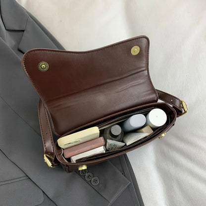 Elegant Women's Handbag with Adjustable Strap in Synthetic Leather – Practical Shoulder Bag for Daily Use