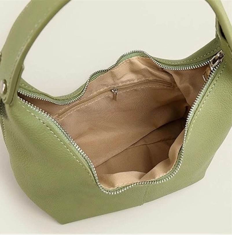 Sac à Main Femme en Cuir Souple Joséphine – Élégant, Pratique et Bandoulière Ajustable, Noir ou Marron