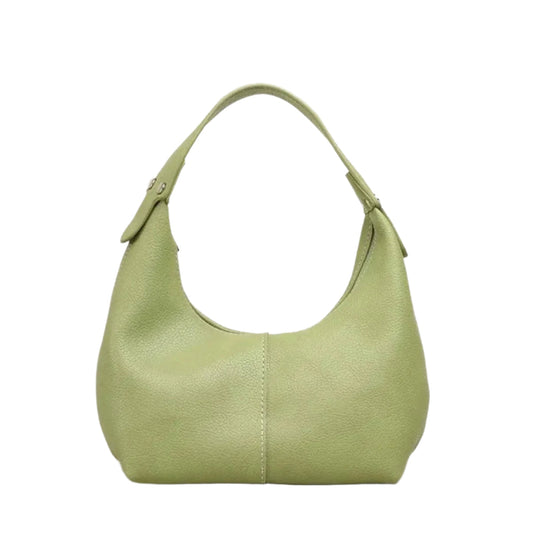 Women's Soft Leather Handbag Josephine – Elegant, Practical and Adjustable Shoulder Strap, Black or Brown