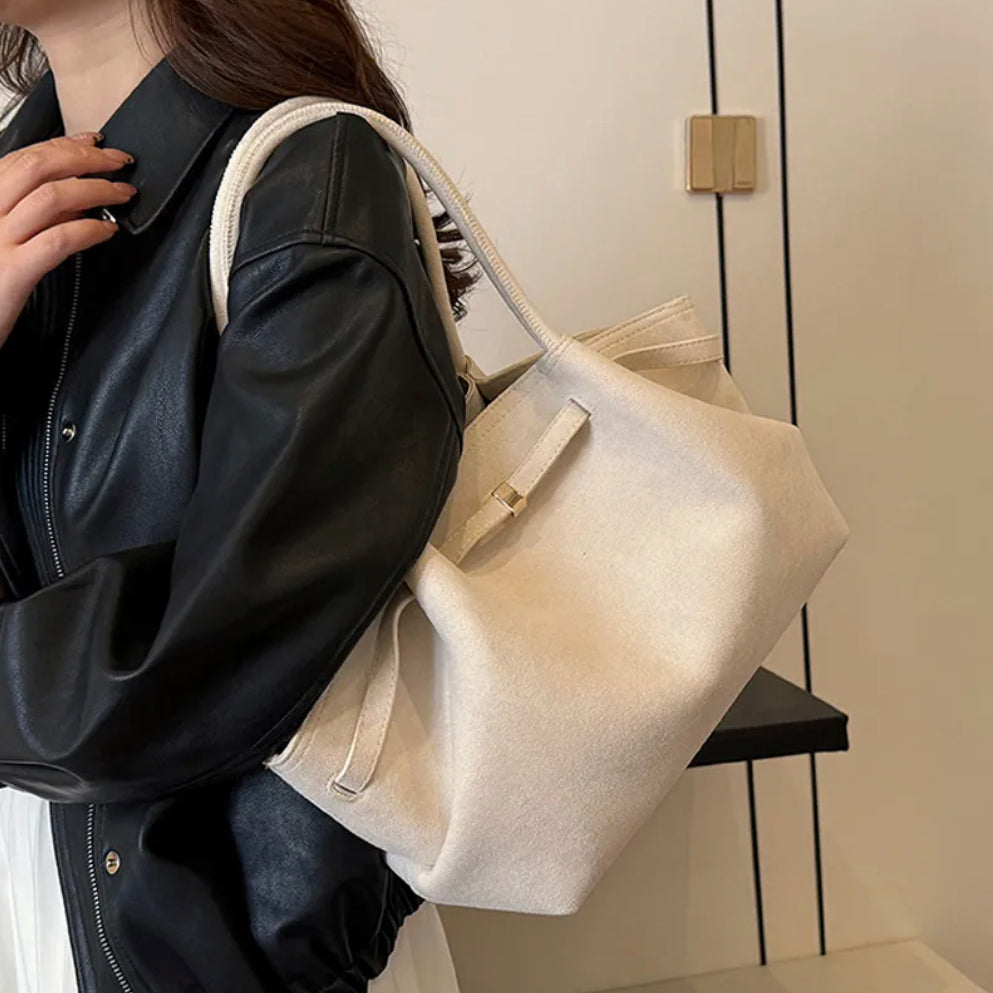 Sac à Main Végan en Suède pour Femme – Élégant, Spacieux et Durable avec Bandoulière Ajustable