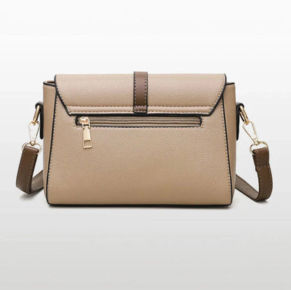 Women's Natacha Shoulder Bag in Synthetic Leather – Elegant and Practical, Adjustable Shoulder Strap, Compact and Spacious