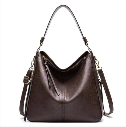 2 in 1 PU Leather Handbag for Women – Elegant and Practical, Dimensions 35x28x13 cm, Ideal for Daily Use and Outings