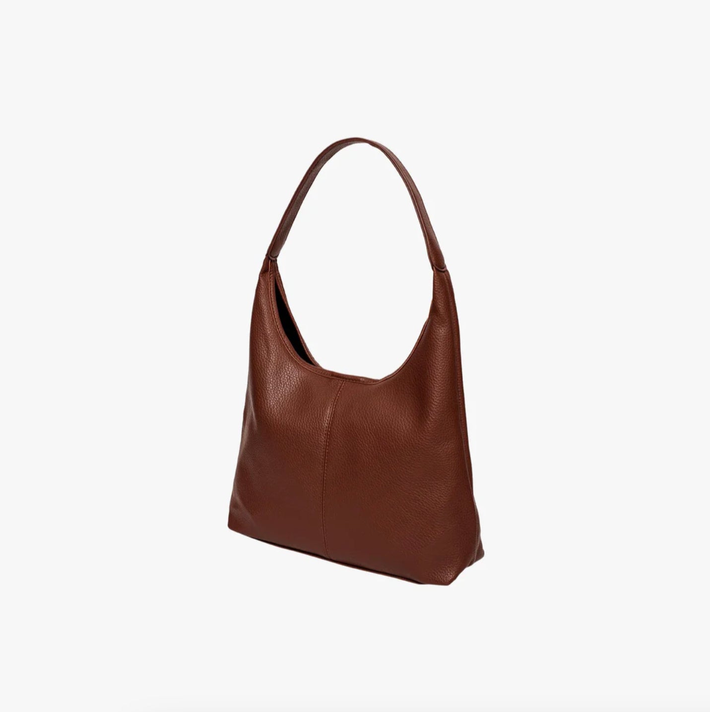 Sac à Main Hobo en Cuir Végan pour Femme avec Pochette Intérieure – Spacieux et Pratique, Idéal pour Quotidien