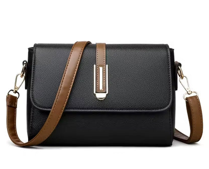 Women's Natacha Shoulder Bag in Synthetic Leather – Elegant and Practical, Adjustable Shoulder Strap, Compact and Spacious