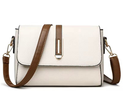 Women's Natacha Shoulder Bag in Synthetic Leather – Elegant and Practical, Adjustable Shoulder Strap, Compact and Spacious