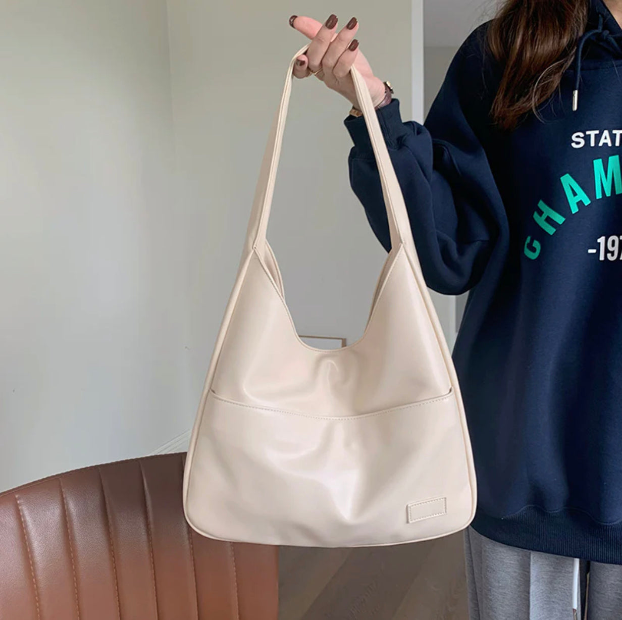 Sac à Main en Cuir Femme avec Bandoulière Réglable – Sac Fourre-Tout Élégant et Pratique pour Toutes les Occasions