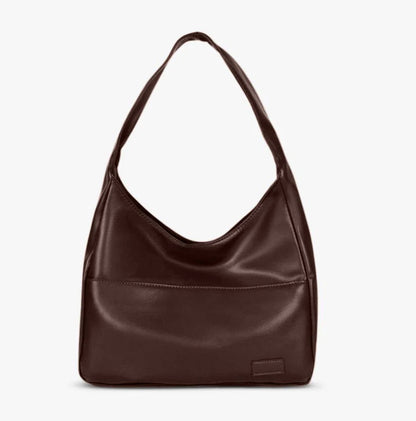 Women's Leather Handbag with Adjustable Shoulder Strap – Elegant and Practical Tote Bag for All Occasions