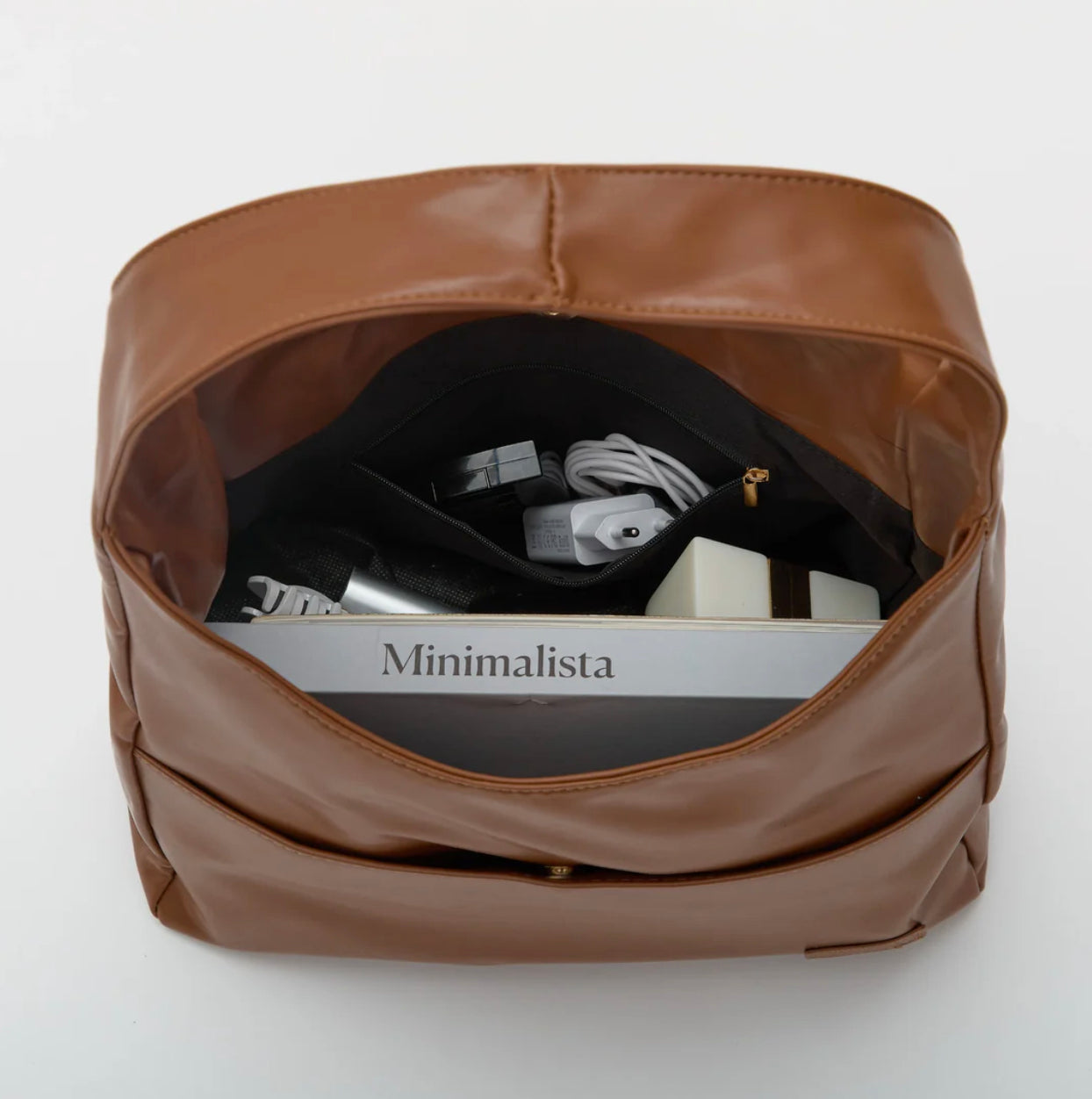 Women's Leather Handbag with Adjustable Shoulder Strap – Elegant and Practical Tote Bag for All Occasions