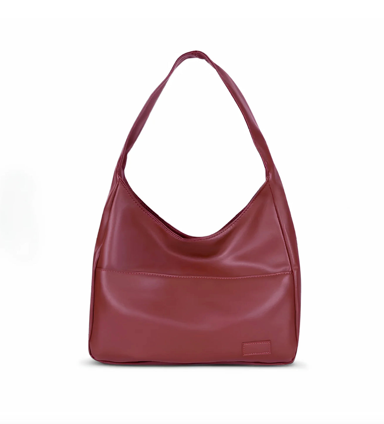 Women's Leather Handbag with Adjustable Shoulder Strap – Elegant and Practical Tote Bag for All Occasions