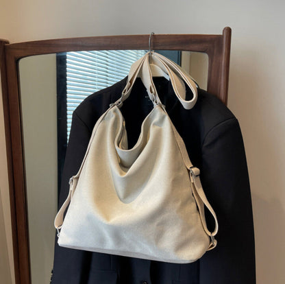 2 in 1 Elegant Women's Handbag - Practical Shoulder Bag in Synthetic Leather, Spacious Compartments, Ideal for Daily Use