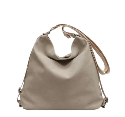 2 in 1 Elegant Women's Handbag - Practical Shoulder Bag in Synthetic Leather, Spacious Compartments, Ideal for Daily Use