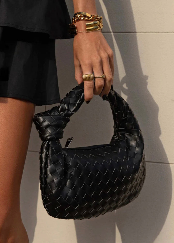 Mini Arya Elegant Handbag for Women with Adjustable Shoulder Strap - Compact and Practical, Synthetic Leather