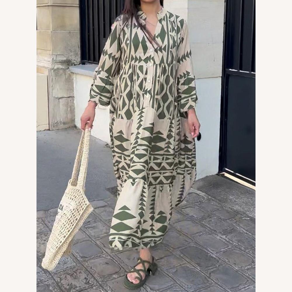 Robe Longue Aérée Femme en Matière Légère – Élégance Confort pour Été et Soirée