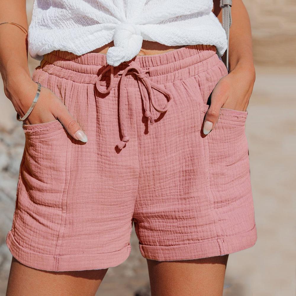 Short en Jean Femme Taille Haute – Confortable et Élégant, Idéal pour l'Été et les Activités Sportives