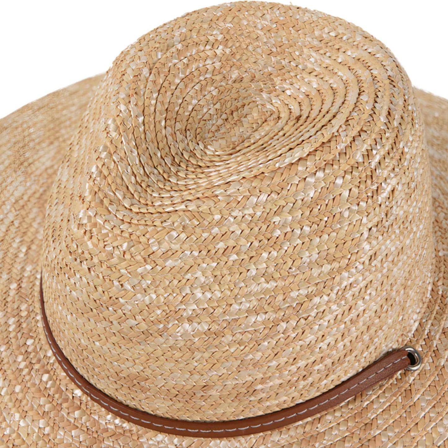 Women's Lightweight Straw Hat with Sun Protection – Elegant Adjustable Summer Accessory 56-58 cm