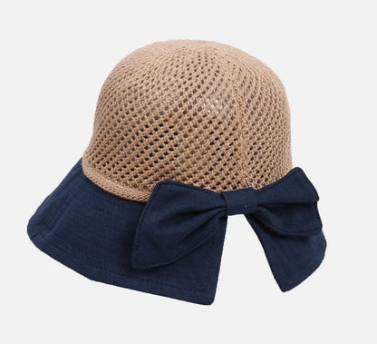 Women's Lightweight Straw Hat with Sun Protection – Elegant Summer Boater Hat