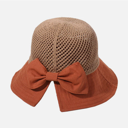 Women's Lightweight Straw Hat with Sun Protection – Elegant Summer Boater Hat