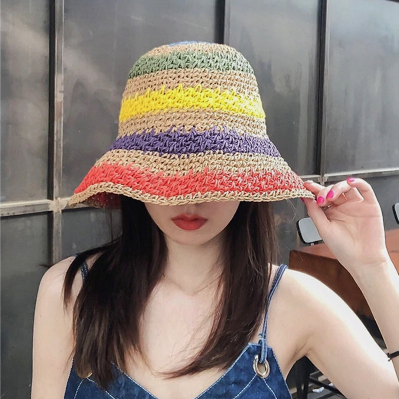 Lightweight Straw Hat for Women – Elegant Summer Accessory with Sun Protection and Optimal Comfort