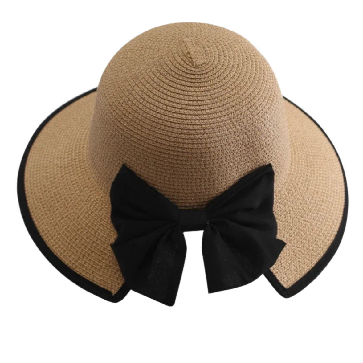 Chapeau de Paille Léger Femme avec Protection Solaire – Accessoire Estival Élégant et Chic